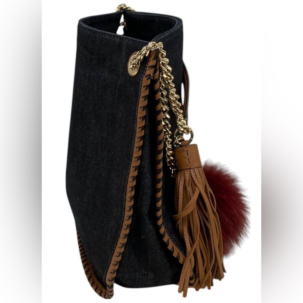 Michael Kors Whipped Chelsea Denim Hobo Bag - Picture 3 of 5
